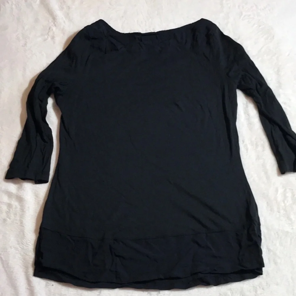 Merona 3/4 Sleeve w/Zipper - Picture 8 of 9